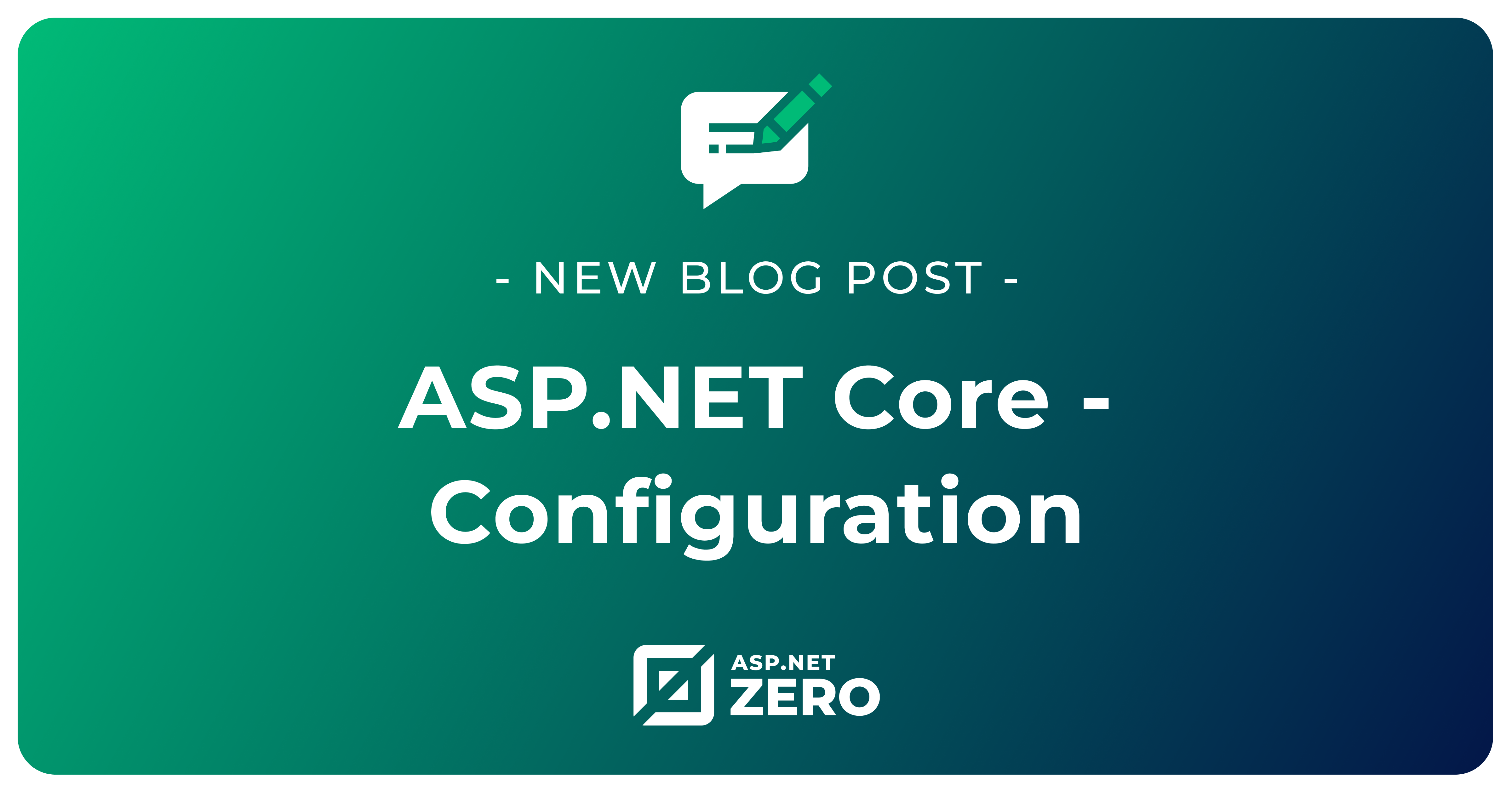 ASP.NET Core Configuration