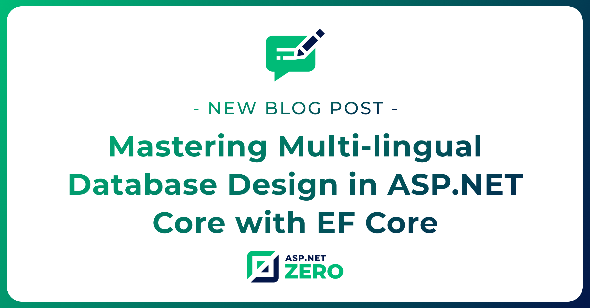 Mastering Multi-lingual Database Design in ASP.NET Core with EF Core